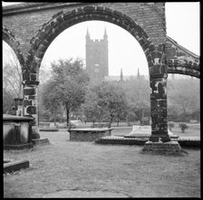 St Peter's Church, Glebe Street, Stoke-upon-Trent, 1965-1968. Creator: Eileen Deste