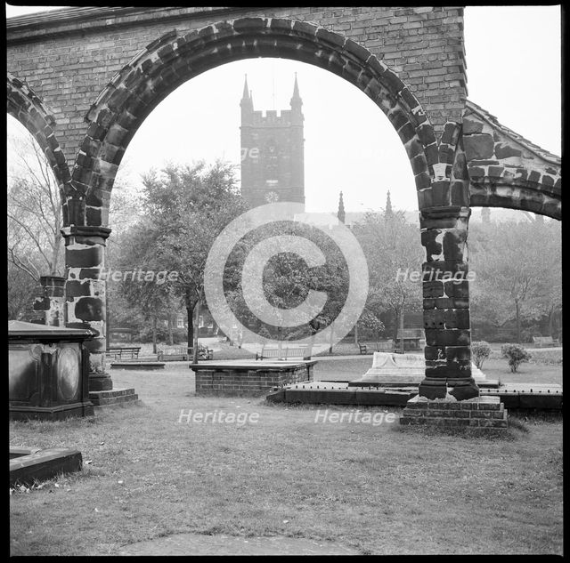 St Peter's Church, Glebe Street, Stoke-upon-Trent, 1965-1968. Creator: Eileen Deste.