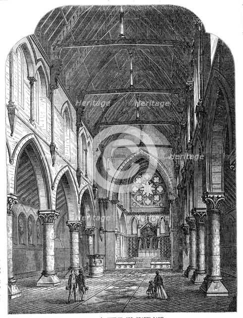 St. Peter's Church, Old Gravel-Lane, 1869. Creator: Unknown.