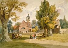 St Peter's Church, Petersham, Surrey, 1820. Artist: Anon