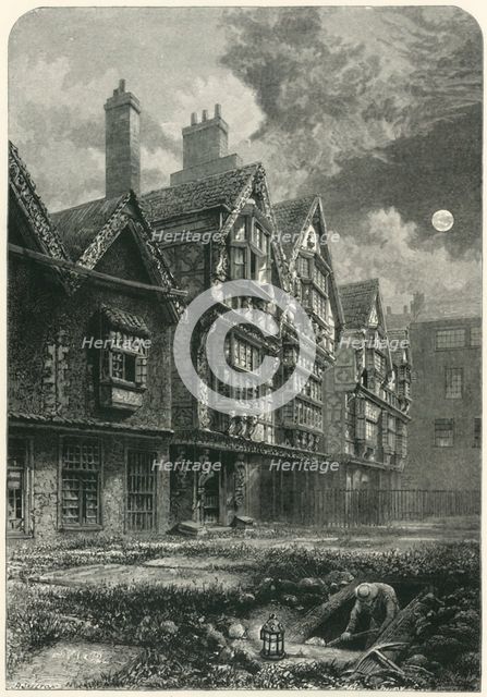 'St. Peter's Hospital, Bristol', c1870.
