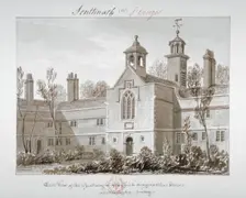 St Peter's Hospital, Southwark, London, 1827. Artist: John Chessell Buckler