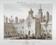 St Peter's Hospital, Southwark, London, 1827. Artist: John Chessell Buckler