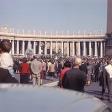 St Peter's Square, Rome, Italy, c1955. Creator: Arthur Charles Kirby Ware
