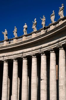St Peter's Square, Vatican City, Rome, Italy, 2009. Creator: LTL