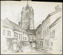 St Peter's Street, Norwich, Norfolk, 1892-1933. Artist: Charles George Harper