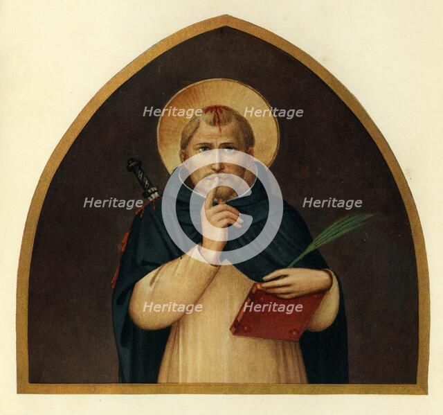 'St. Peter the Martyr', 15th century, (c1909). Artist: Fra Angelico.