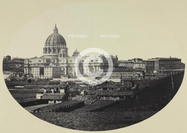 St. Peter's, 1858. Creator: Robert Macpherson (British, 1811-1872).