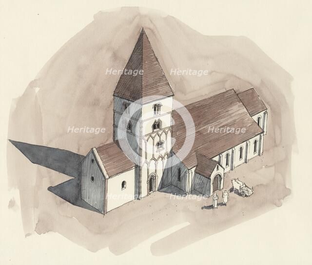 St Peter's Church, Barton-upon-Humber, Lincolnshire. Artist: Liam Wales.