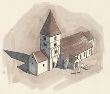 St Peter's Church, Barton-upon-Humber, Lincolnshire. Artist: Liam Wales