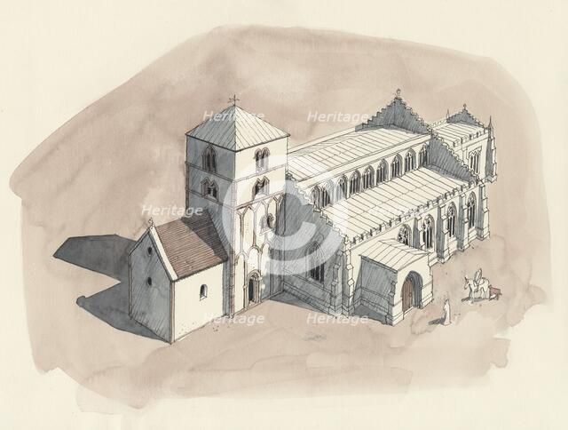 St Peter's Church, Barton-upon-Humber, Lincolnshire. Artist: Liam Wales.