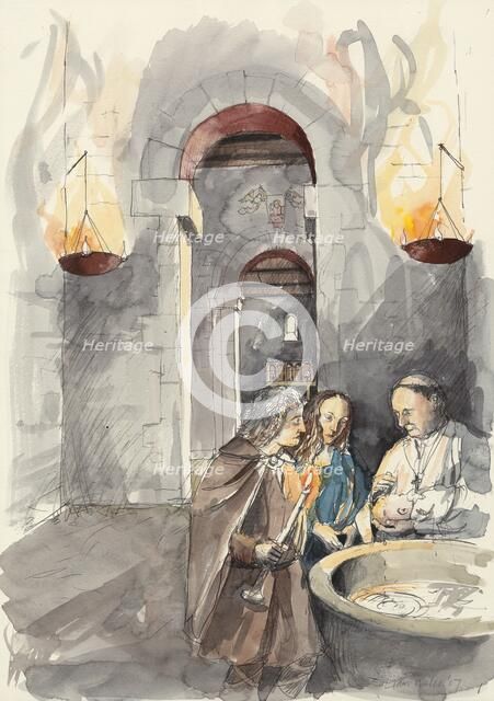 St Peter's Church, Barton-upon-Humber, Lincolnshire. Artist: Liam Wales.