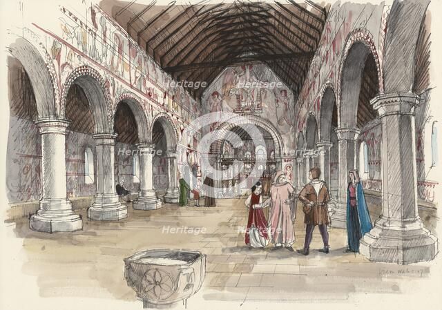 St Peter's Church, Barton-upon-Humber, Lincolnshire. Artist: Liam Wales.