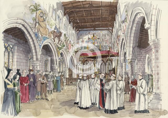 St Peter's Church, Barton-upon-Humber, Lincolnshire. Artist: Liam Wales.