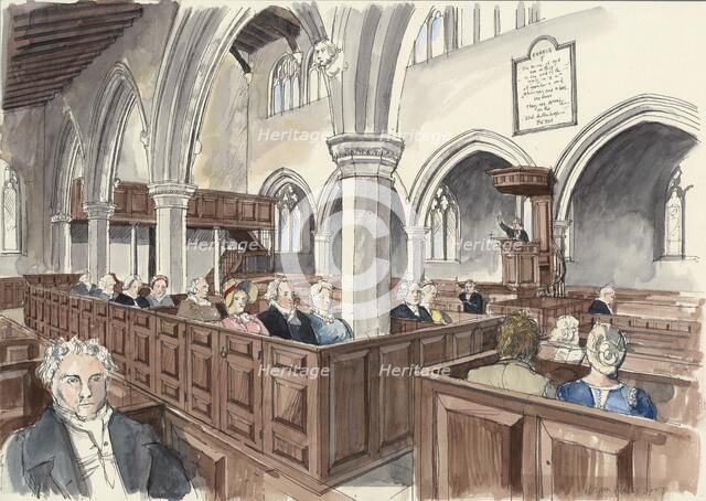 St Peter's Church, Barton-upon-Humber, Lincolnshire. Artist: Liam Wales.