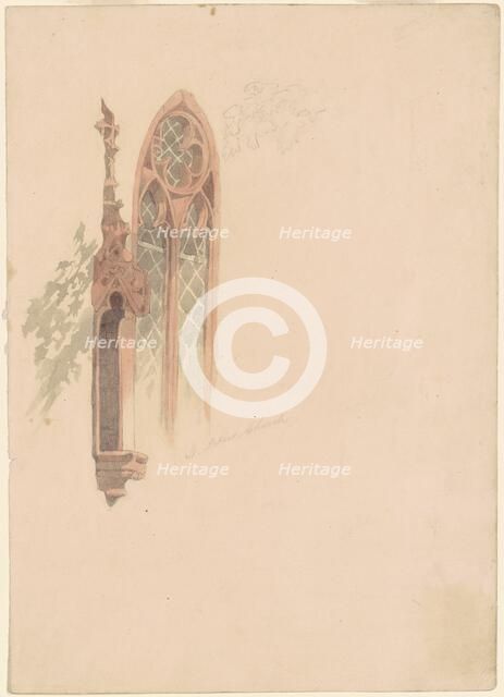 St. Peter's Church, c. 1840. Creator: Emanuel Gottlieb Leutze.