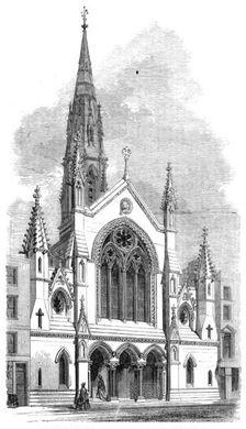 St. Peter's Church, Great Windmill-Street, 1861. Creator: Unknown