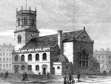 St. Peter's Church, Liverpool, the cathedral of the new diocese, 1880. Creator: Unknown