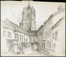 St Peter's Street, Norwich, Norfolk, 1892-1933. Artist: Charles George Harper