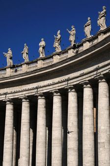 St Peter's Square, Vatican City, Rome, Italy, 2009. Creator: LTL