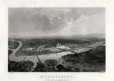 St Petersburg Russia, 19th century. Artist: S Bradshaw