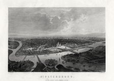 St Petersburg Russia, 19th century. Artist: S Bradshaw