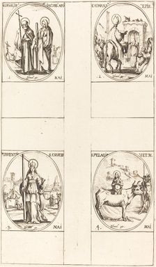 St. Philip and James the Less, Apostles; St. Anthanasius; The Invention of the Cross. Creator: Jacques Callot