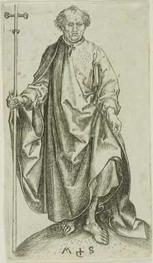St. Philip, from Apostles, n.d. Creator: Martin Schongauer