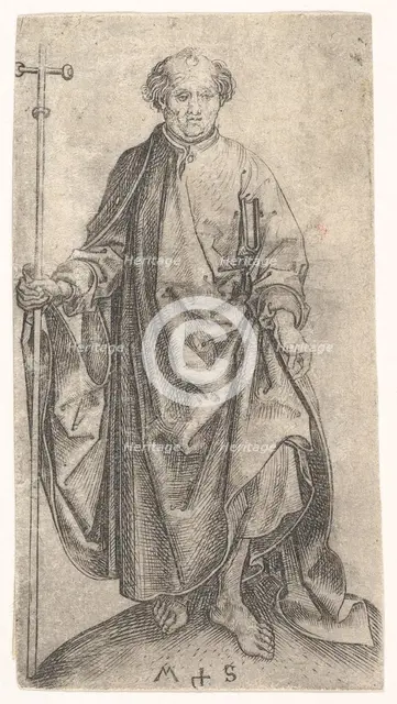 St. Philipp, ca. 1435-1491. Creator: Martin Schongauer.