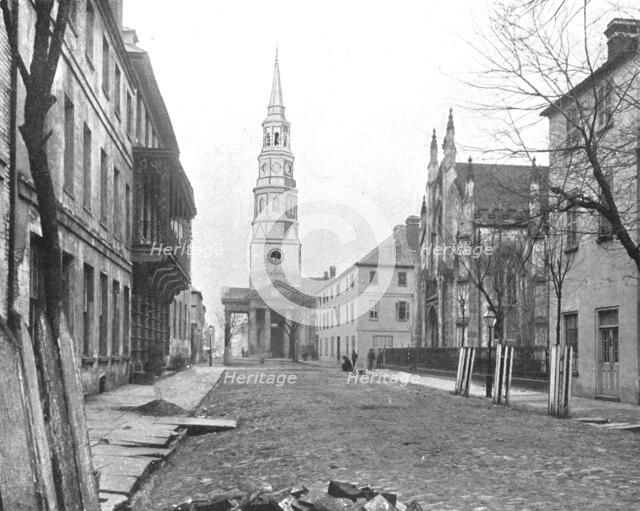 St Philip's Church, Charleston, South Carolina, USA, c1900.  Creator: Unknown.