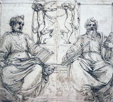 St Pierre and St Paul 16th century. Artist: Perino del Vaga