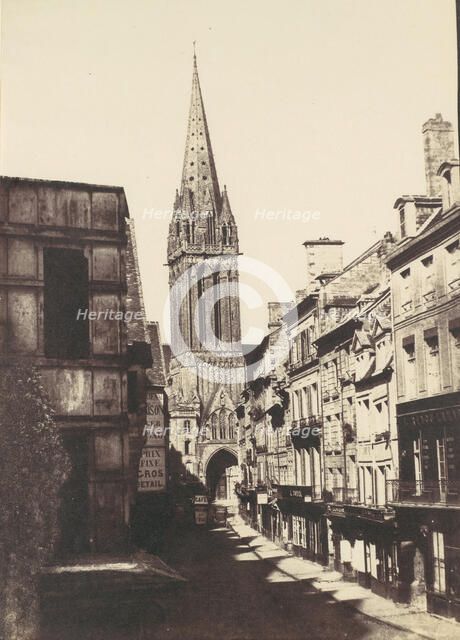 St. Pierre, Caen, 1850s. Creator: Unknown.