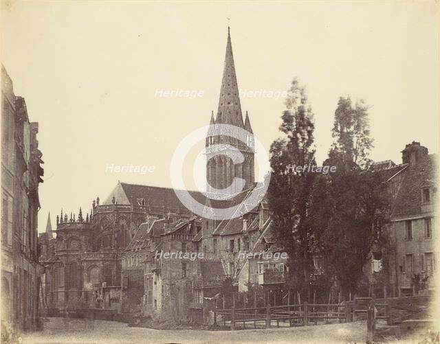 St. Pierre, Caen, 1856. Creator: Alfred Capel-Cure.