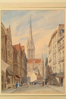 St Pierre, Caen, 1832. Creator: Thomas Shotter Boys