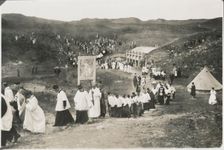 St Piran's Oratory, Penhale Sands, Perranzabuloe, Cornwall, 1936. Creator: Unknown