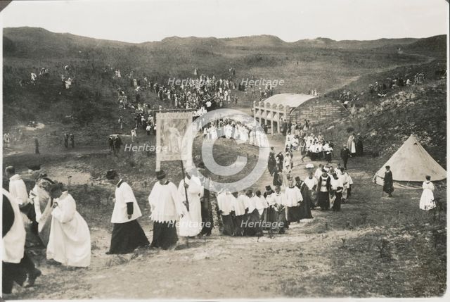 St Piran's Oratory, Penhale Sands, Perranzabuloe, Cornwall, 1936. Creator: Unknown.