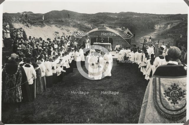 St Piran's Oratory, Penhale Sands, Perranzabuloe, Cornwall, 1936. Creator: Unknown.