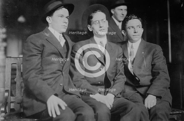 S.T. Pritchett -- R.L. Etheridge -- Oscar Perkins, between c1914 and c1915. Creator: Bain News Service.