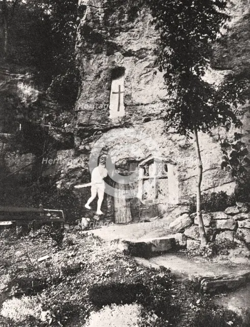 St.Robert's Chapel, Knaresborough, 1924-1926.Artist: Photochrom Co Ltd of London