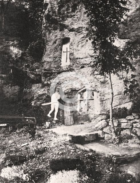 St.Robert's Chapel, Knaresborough, 1924-1926.Artist: Photochrom Co Ltd of London