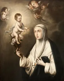St Rosa of Lima. Creator: Anon