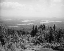 St. Regis Lakes from St. Regis Mtns., Adirondack Mts., N.Y., between 1900 and 1910. Creator: Unknown