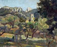 St. Rémy well, 1931-1933. Creator: Roger Fry