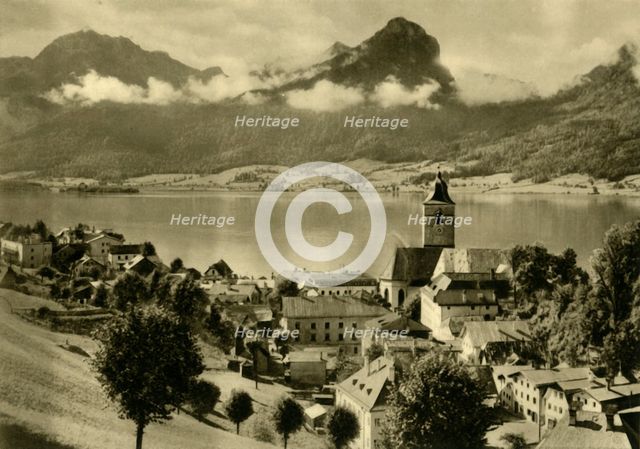 St Wolfgang im Salzkammergut, Upper Austria, c1935. Creator: Unknown.
