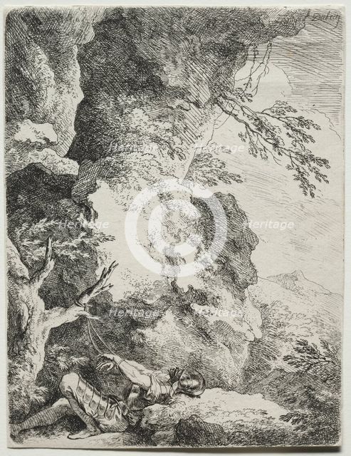 St. William, The Hermit Saint. Creator: Christian Wilhelm Ernst Dietrich (German, 1712-1774).