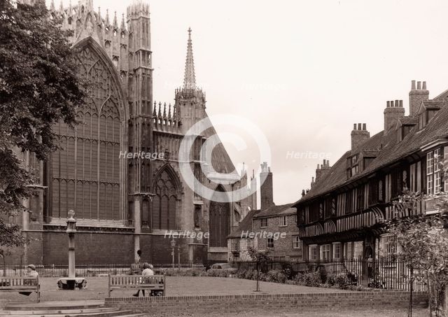 St William College,  York Minster, York, Yorkshire, 1959. Artist: Unknown
