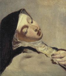 St Teresa in ecstasy, late 19th century. Creator: Ernst Josephson