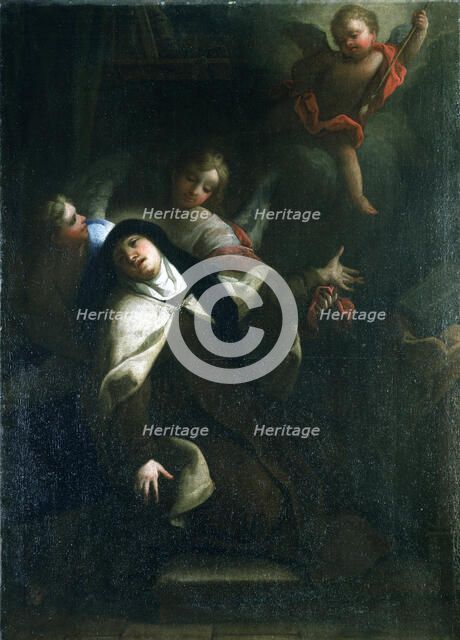 St Theresa of Avila, c1634-1689. Artist: Thomas Blanchet