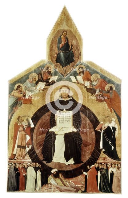 St Thomas Aquinas, Italian theologian and philosopher. Artist: Unknown