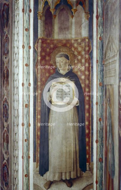 'St Thomas Aquinas', mid 15th century. Artist: Fra Angelico